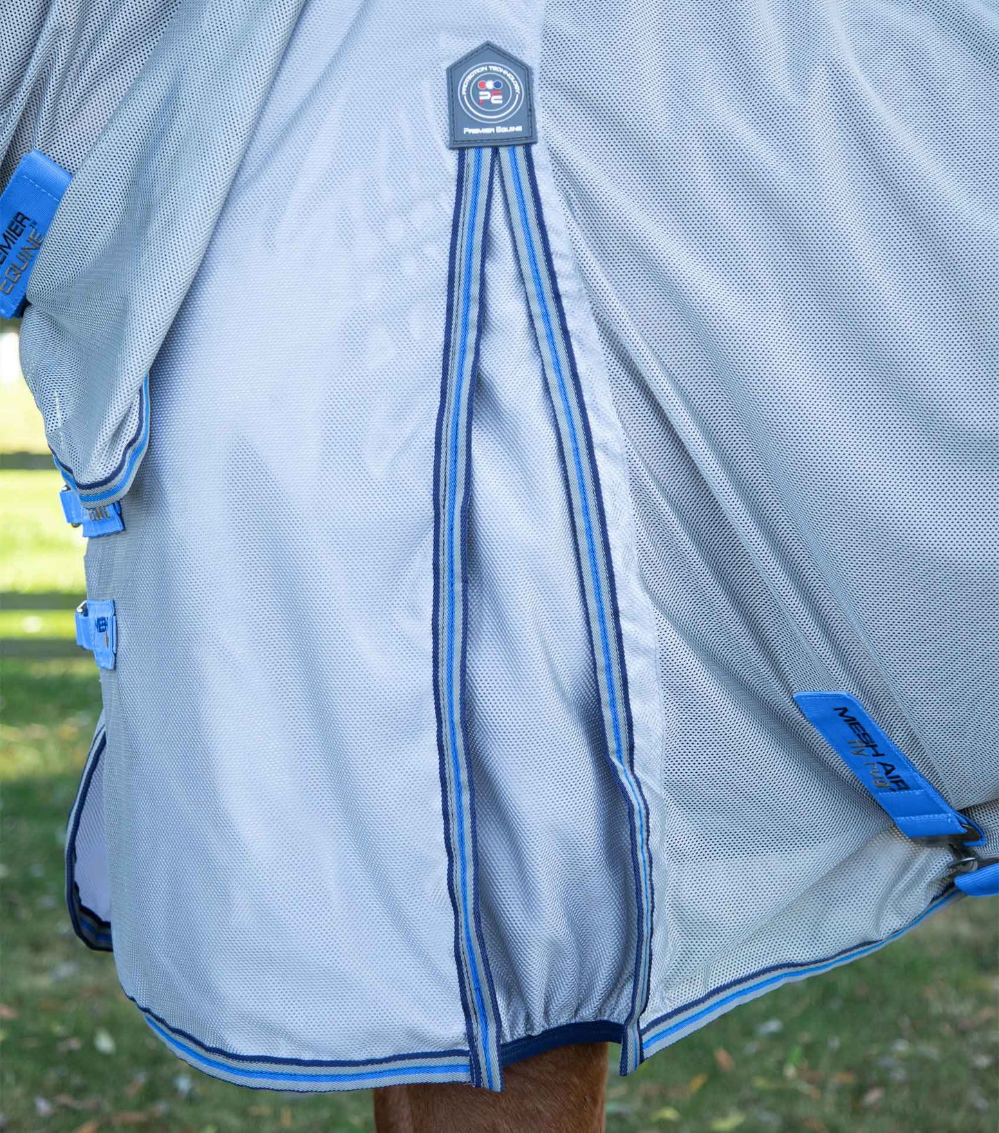 Couverture anti-mouches respirante Combo Mesh Air Fly avec couvre-cou intégré