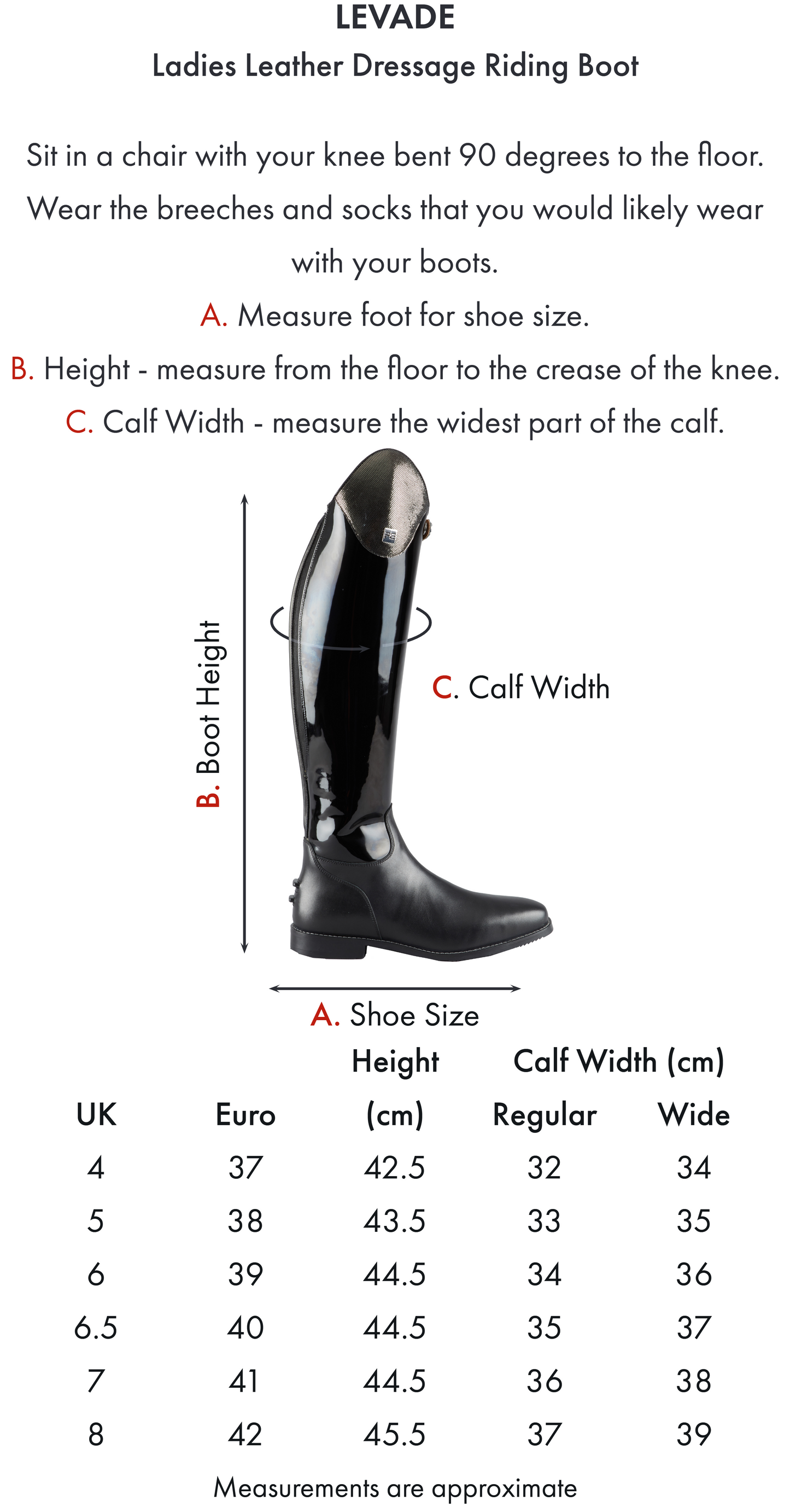 Bottes dressage Levade
