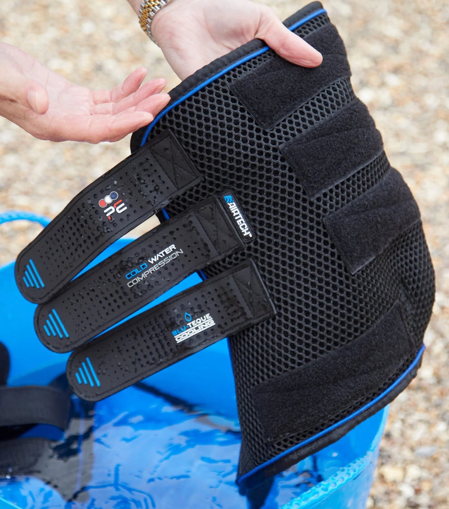 Guêtres de compression refroidissantes "Cold Water"