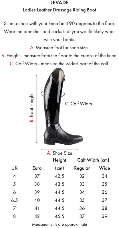 Bottes dressage Levade
